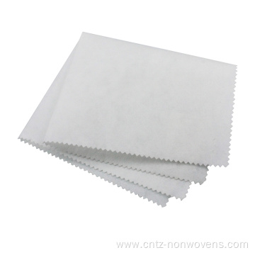 Nonwoven embroidery backing paper interlining